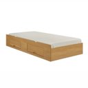 Ver imagem 4 de Cama para Solteiro Milênio com Box 2 Gavetas Plus - D Doro Cinamomo