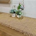 Ver imagem 3 de Telinha Rattan Largura 80cm / Palhinha Indiana Sextavada em Celulose Fibra Natural - Telinha 80x50cm