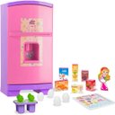 Ver imagem 2 de Geladeira Brinquedo Criança Infantil Sonho de Menina Lilás/Rosa Sweet Fantasy Cardoso Toys