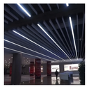 Ver imagem 3 de Kit 5 Perfil Embutir 30x20mm para Fita Led 2m Alumínio - Preto