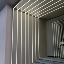 Ver imagem 6 de Kit 5 Perfil Embutir 30x20mm para Fita Led 2m Alumínio - Preto