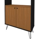 Ver imagem 7 de Estante para Livros e Decor 2 Portas Hit Freijó/preto