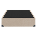 Ver imagem 4 de Cama Base Box Casal Super Confort Suede Bege + Colchão Casal Super Confort D33 24x138x188