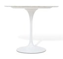 Ver imagem 2 de Mesa de Jantar Tulipa Saarinen Redonda 100cm Mármore Carrara - Branco