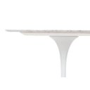 Ver imagem 3 de Mesa de Jantar Tulipa Saarinen Redonda 120cm Mármore Carrara - Branco