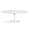 Mesa de Jantar Saarinen Oval 160x90cm Mármore Branco Extra - Branco - 1
