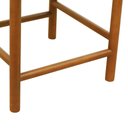 Ver imagem 7 de Kit 2 Cadeiras Amber Madeira Maciça - Amêndoa Trançado Corda na Cor Preta