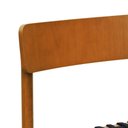 Ver imagem 4 de Kit 2 Cadeiras Amber Madeira Maciça - Amêndoa Trançado Corda na Cor Preta