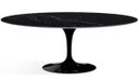Ver imagem 1 de Mesa de Jantar Saarinen Oval 137x90cm Mármore Nero - Preto