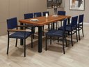 Ver imagem 1 de Conjunto Mesa e 8 Cadeiras para Área Externa - Madri - Paonanda Decor