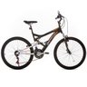 Bicicleta Houston Stinger Preta/branca 21 Marchas Aro-26 Freio V-brake Preta/branca - 3