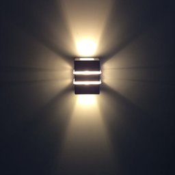 10 Arandela Muro Facho Duplo 2 Aletas Bivolt Externa ali76br - 7 10 Arandela Muro Facho Duplo 2 Aletas Bivolt Externa ali76br - 7