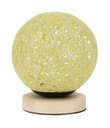 Ver imagem 2 de Luminária ABAJUR Bola AMARELA 18x15x15cm CY310C-M