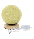 Ver imagem 3 de Luminária ABAJUR Bola AMARELA 18x15x15cm CY310C-M