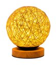 Ver imagem 1 de Luminária ABAJUR Bola AMARELA 18x15x15cm CY310C-M