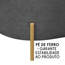 Ver imagem 4 de Puff Recamier Orgânico Maitê 1mt Quarto Loja Bouclê Cinza Grafite