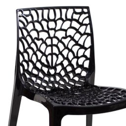 Kit 6 Cadeiras Gruvyer - Preto - 6