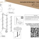 Ver mais imagens de Closet Aberto Modular para Solteiro 65cm Legacy 10 Branco