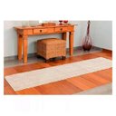 Ver imagem 1 de Tapete Pra Sala Quarto Passadeira Classic 50 x 180cm Perola Creme