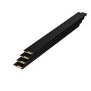 Ver imagem 7 de Ripado Mdf 1,2x5,5cm Preto Eucatex - 2,70 Metros