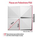 Ver imagem 2 de Placas Decorativas de Parede Ilove3d Luxo Modelos Cubos