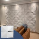 Ver imagem 3 de Placas Decorativas de Parede Ilove3d Luxo Modelos Cubos