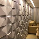 Ver imagem 1 de Placas Decorativas de Parede Ilove3d Luxo Modelos Cubos