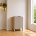 Ver imagem 1 de Balcão de Cozinha 2 Portas sem Tampo 60cm Vitra Luciane Móveis