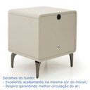 Ver imagem 5 de Mesa de Cabeceira Inteligente - Ct-21 - com Carregador por Indução, Som Bluetooth e Luz Noturna Mmj-