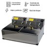 Fritadeira Elétrica a Óleo Jumbo 14 Litros Inox com Tampa:110v/inox - 4