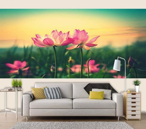 Papel De Parede 3D Flores 0022 (3.0M X 2.0M) - 1