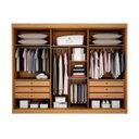 Ver imagem 4 de Guarda Roupa Casal 3 Portas Milano - Arbo Design