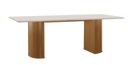 Ver imagem 1 de Mesa Jantar Contemporânea 1,80x0,90 -jade Domus Móveis - Cinamomo Off White