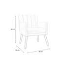 Ver imagem 4 de Kit Namoradeira + 1 Poltrona Decorativa Cecília Suede Verde Pés Madeira Ms Decor