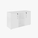 Ver imagem 3 de Armário Credenza Lexus MDP 120cm Branco Gebb Work