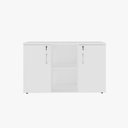 Ver imagem 4 de Armário Credenza Lexus MDP 120cm Branco Gebb Work