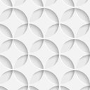 Ver imagem 1 de Papel De Parede 3D Circulos Estrela Adesivo Decorativo Sala