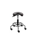 Ver imagem 2 de Cadeira Mocho Sela Semi Sentado Dentista Tatuador Estetica Manicure Odontologia Consultorio Luxo