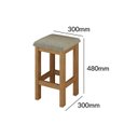 Ver imagem 2 de Conjunto Mesa Dobrável com 4 Bancos para Sala de Jantar