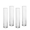 Kit 4 Vaso Tubo Copo Cilindro Solitário De Vidro 25x5cm - 1