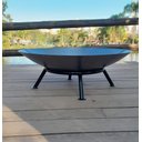 Ver imagem 6 de Lareira Externa 80cm P/ Jardim a Lenha Fogueira