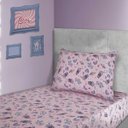 Ver imagem 2 de Jogo de Lençol Solteiro Kazzavip Malha Misto 70% Algodão e 30% Poliéster Estampado com Elástico 2 Pe