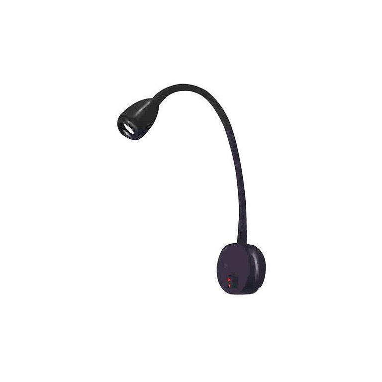 Arandela Led Nordecor Bett 2053 Preta 3w 3000k
