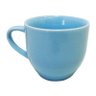 Xicara Café Chá Porcelana 170ml Azul sem Pires - 1