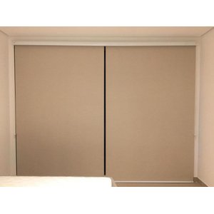Cortina Rolo Blackout 0% Portas/janelas 1,10 L X 1,90 A