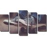 Kit 5 Quadros Decorativos Skate No Pé - 1