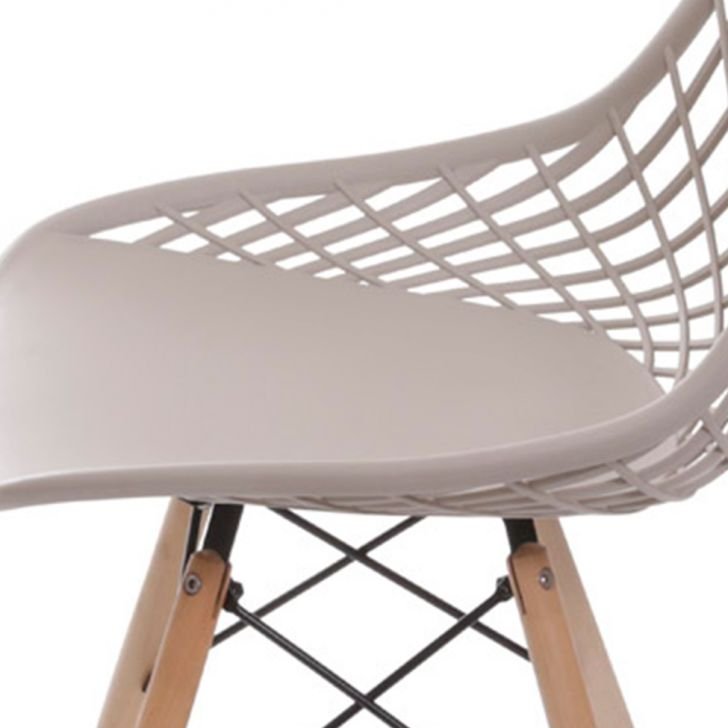 Cadeiras Kaila Web Fendi - Base Eiffel Wood - 4