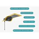 Ver imagem 3 de Chuveiro Ducha Fame Intense Preto- Dourado - 220v:dourado Brilho