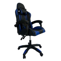 CADEIRA GAMER STI PRETO/AZUL - CH-7026 - 2
