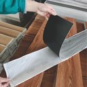 Ver imagem 5 de Piso Vinilico Autocolante Madeira Régua Adesiva Caixa 5m2 - Freijo - Imitação Madeira